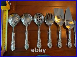 AUTHENTIC MINT 7PC HOSTESS SET REED & BARTON FRANCIS I STERLING 1 1st NOT CUSTOM