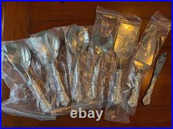 AUTHENTIC MINT 7PC HOSTESS SET REED & BARTON FRANCIS I STERLING 1 1st NOT CUSTOM