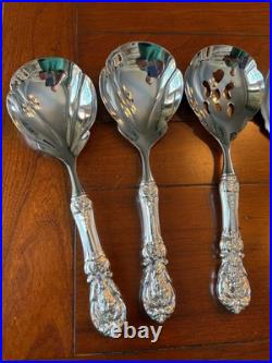 AUTHENTIC MINT 7PC HOSTESS SET REED & BARTON FRANCIS I STERLING 1 1st NOT CUSTOM
