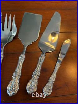 AUTHENTIC MINT 7PC HOSTESS SET REED & BARTON FRANCIS I STERLING 1 1st NOT CUSTOM