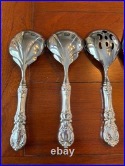 AUTHENTIC MINT 7PC HOSTESS SET REED & BARTON FRANCIS I STERLING 1 1st NOT CUSTOM