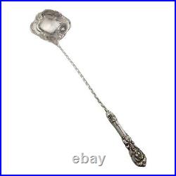 All Sterling REED & BARTON 15 3/4 Punch Ladle FRANCIS I no mono 6.95ozt