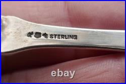 Ant 1907 Reed & Barton Sterling Silver Old Francis I Pattern Tongs 5 / 40.5g
