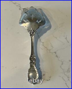 Antioue Reed & Barton Francis I Sterling Silver Pierced 9.5 Serving Fork
