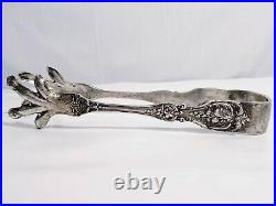 Antique 1907 Francis I by Reed & Barton Sterling Ice Tongs 6.5