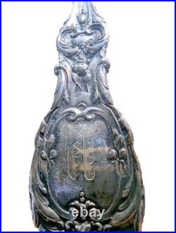 Antique 1907 Reed & Barton Francis I Solid Sterling Silver Pierced Pie Knife