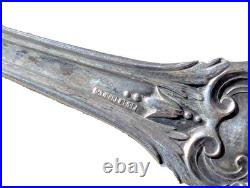 Antique 1907 Reed & Barton Francis I Solid Sterling Silver Pierced Pie Knife