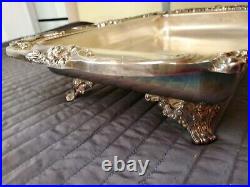 Antique REED & BARTON Silverplated KING FRANCIS Serving Dish/Casserole JA