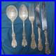 Antique Reed And Barton Francis 1st Five piece Sterling Silver dinner set
