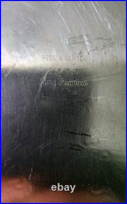 Antique Reed & Barton 1686 King Francis? 15 Silverplated Tray