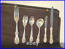Antique Reed & Barton Francis I 93pcs Silverware 6-Pc Setting Service for 12