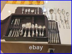 Antique Reed & Barton Francis I 93pcs Silverware 6-Pc Setting Service for 12