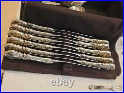Antique Reed & Barton Francis I 93pcs Silverware 6-Pc Setting Service for 12