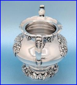 Antique Reed & Barton Silver Plate King Francis Cream Pitcher & Sugar