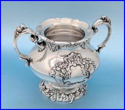 Antique Reed & Barton Silver Plate King Francis Cream Pitcher & Sugar