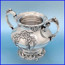 Antique Reed & Barton Silver Plate King Francis Cream Pitcher & Sugar
