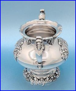 Antique Reed & Barton Silver Plate King Francis Cream Pitcher & Sugar