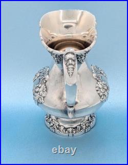 Antique Reed & Barton Silver Plate King Francis Cream Pitcher & Sugar