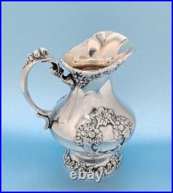 Antique Reed & Barton Silver Plate King Francis Cream Pitcher & Sugar