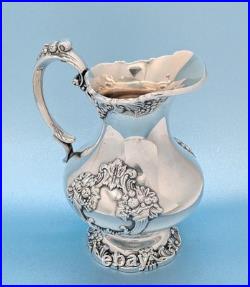 Antique Reed & Barton Silver Plate King Francis Cream Pitcher & Sugar