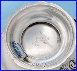Antique Reed & Barton Silver Plate King Francis Cream Pitcher & Sugar