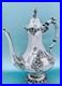 Antique Reed Barton Silver Plate Large King Francis Tea Pot Coffee Pot Hot 1650