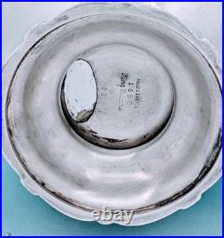 Antique Reed Barton Silver Plate Large King Francis Tea Pot Coffee Pot Hot 1650