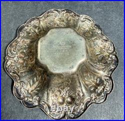 Antique Reed & Barton Sterling Silver Francis I Salt Cellar X569, 49.09 Grams