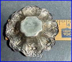 Antique Reed & Barton Sterling Silver Francis I Salt Cellar X569, 49.09 Grams