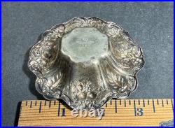 Antique Reed & Barton Sterling Silver Francis I Salt Cellar X569, 49.09 Grams