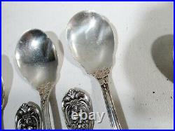 Antique Reed & Barton Sterling Silver Francis I Set 6 Ice Cream Spoons