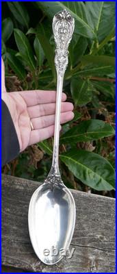 Antique Reed & Barton Sterling Silver Francis I Stuffing Spoon 13.75 Long
