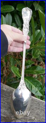 Antique Reed & Barton Sterling Silver Francis I Stuffing Spoon 13.75 Long