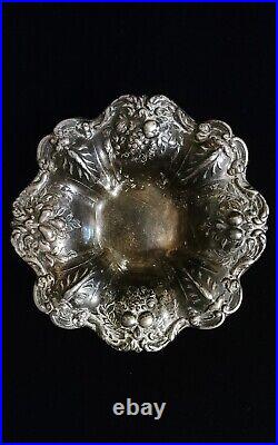 Antique Reed & Barton Sterling X569 Francis I Nut Dish
