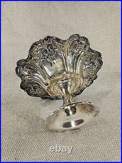 Antique Reed & Barton X568 Francis I Sterling Silver Repousse Compote 378 g