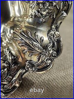 Antique Reed & Barton X568 Francis I Sterling Silver Repousse Compote 378 g