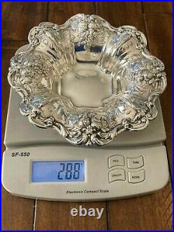 BEAUTIFUL REED & BARTON FRANCIS I 1ST Sterling 8 Bowl Repousse X569 288 GRAMS