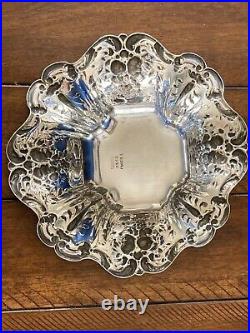 BEAUTIFUL REED & BARTON FRANCIS I 1ST Sterling 8 Bowl Repousse X569 310GRAMS