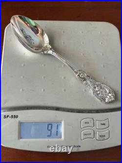 BIG MINT 8.5 REED & BARTON FRANCIS I SERVING SPOON STERLING SILVER I 1st SPOONS