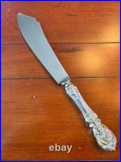 Big Cake Wedding Fish Knife 10 Reed & Barton Francis I Sterling Silver 1 Knives