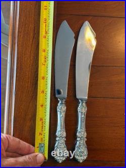 Big Cake Wedding Fish Knife 10 Reed & Barton Francis I Sterling Silver 1 Knives