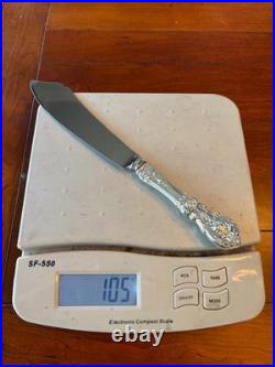 Big Cake Wedding Fish Knife 10 Reed & Barton Francis I Sterling Silver 1 Knives
