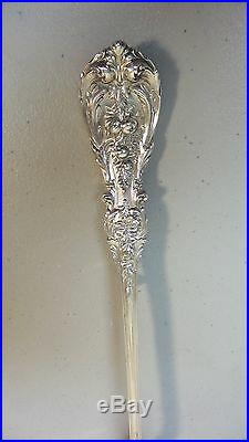 ESTATE REED & BARTON STERLING SILVER FRANCIS I STUFFING SPOON with BUTTON