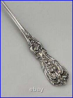 ESTATE REED & BARTON STERLING SILVER FRANCIS I STUFFING SPOON with BUTTON 1907
