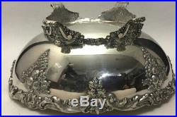 Estate Reed and Barton Silver Plated Footed Compote Bowl, King Francis #1684