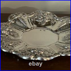 FABULOUS Sterling REED & BARTON FRANCIS I 11.5 Sandwich Serving Plate/Tray, 557g