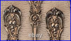 FRANCIS 1 REED & BARTON Sterling Silver set 6 SEAFOOD COCKTAIL FORKS Pat Date