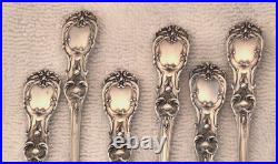 FRANCIS 1 REED & BARTON Sterling Silver set 6 SEAFOOD COCKTAIL FORKS Pat Date