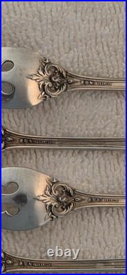 FRANCIS 1 REED & BARTON Sterling Silver set 6 SEAFOOD COCKTAIL FORKS Pat Date