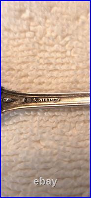 FRANCIS 1 REED & BARTON Sterling Silver set 6 SEAFOOD COCKTAIL FORKS Pat Date